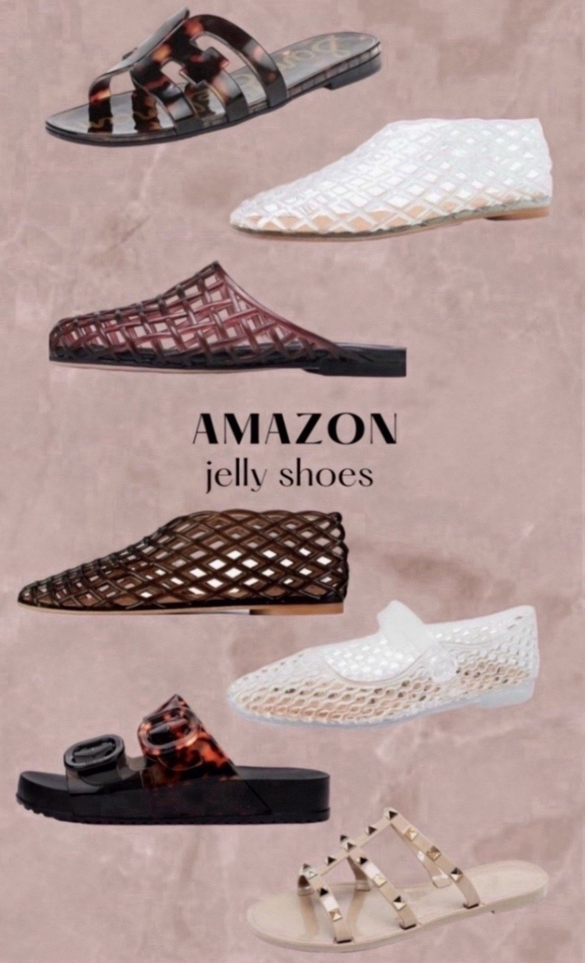 jelly sandals