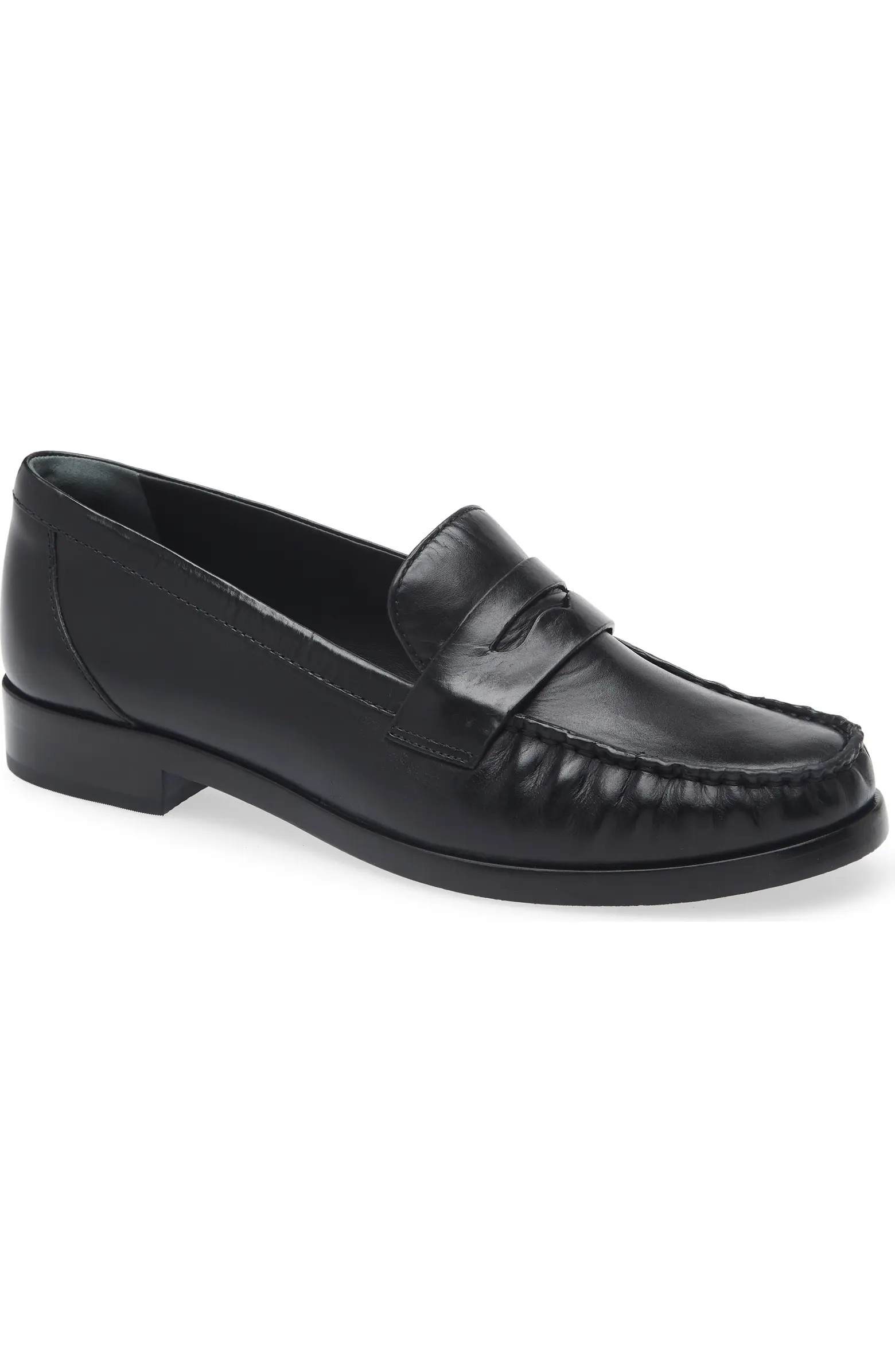 Reformation Ani Ruched Penny Loafer (Women) | Nordstrom | Nordstrom