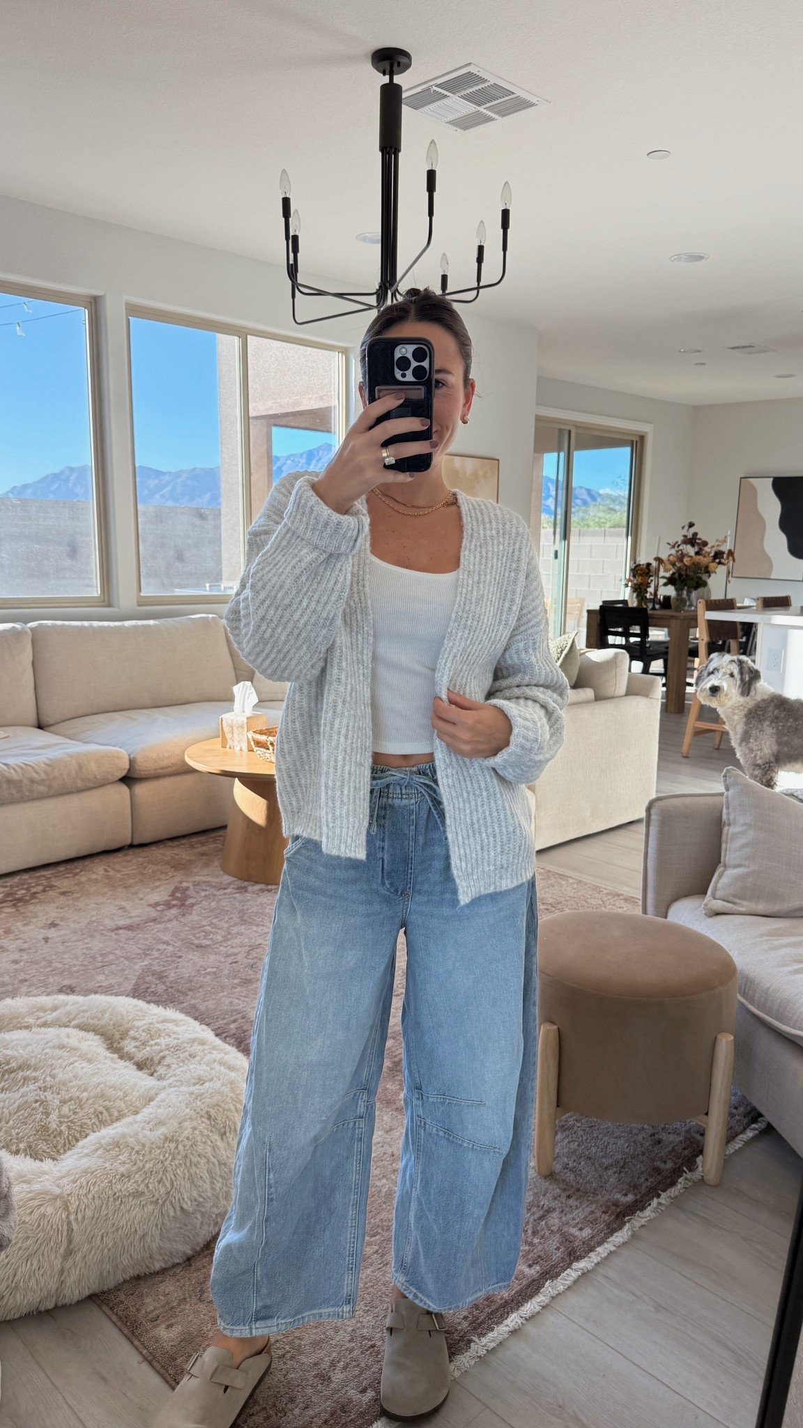 Size large in sweater! 

#LTKFindsUnder50 #LTKSeasonal