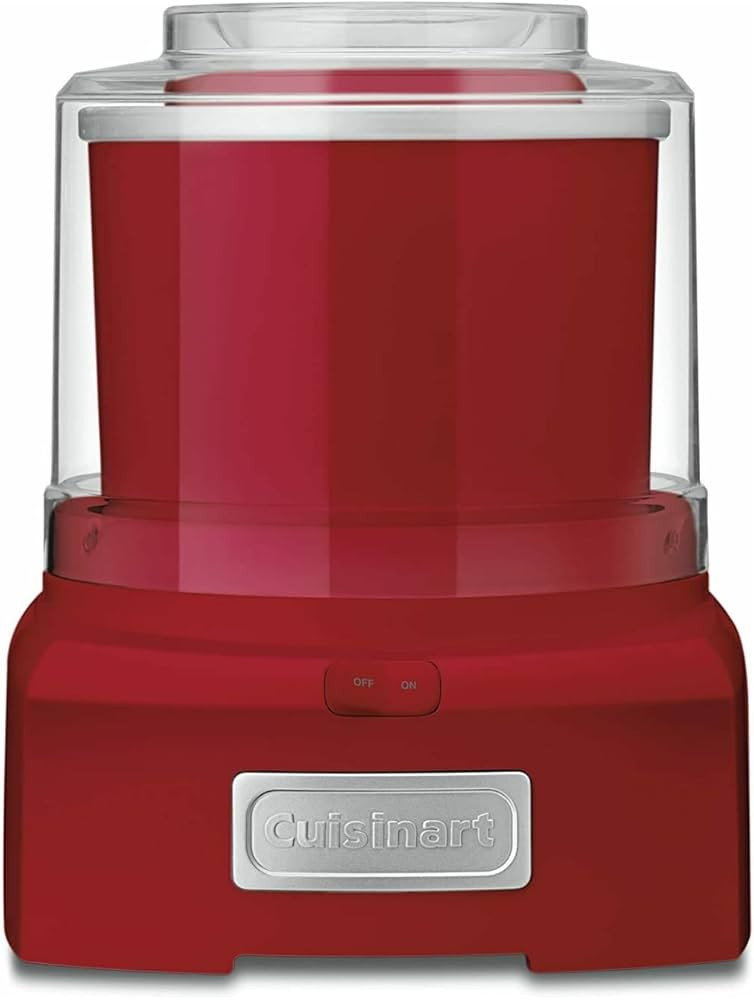 Cuisinart ICE-21RP1 1.5-Quart Frozen Yogurt, Ice Cream and Sorbet Maker, Double Insulated Freezer... | Amazon (US)