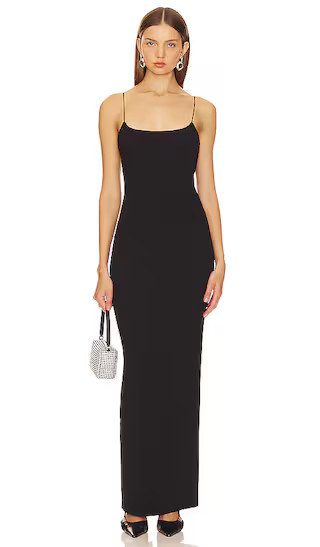 Hailey Maxi Dress in Black | Revolve Clothing (Global)