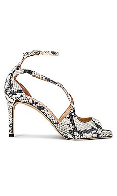 L'AGENCE Madeline II Heel in Black & White from Revolve.com | Revolve Clothing (Global)