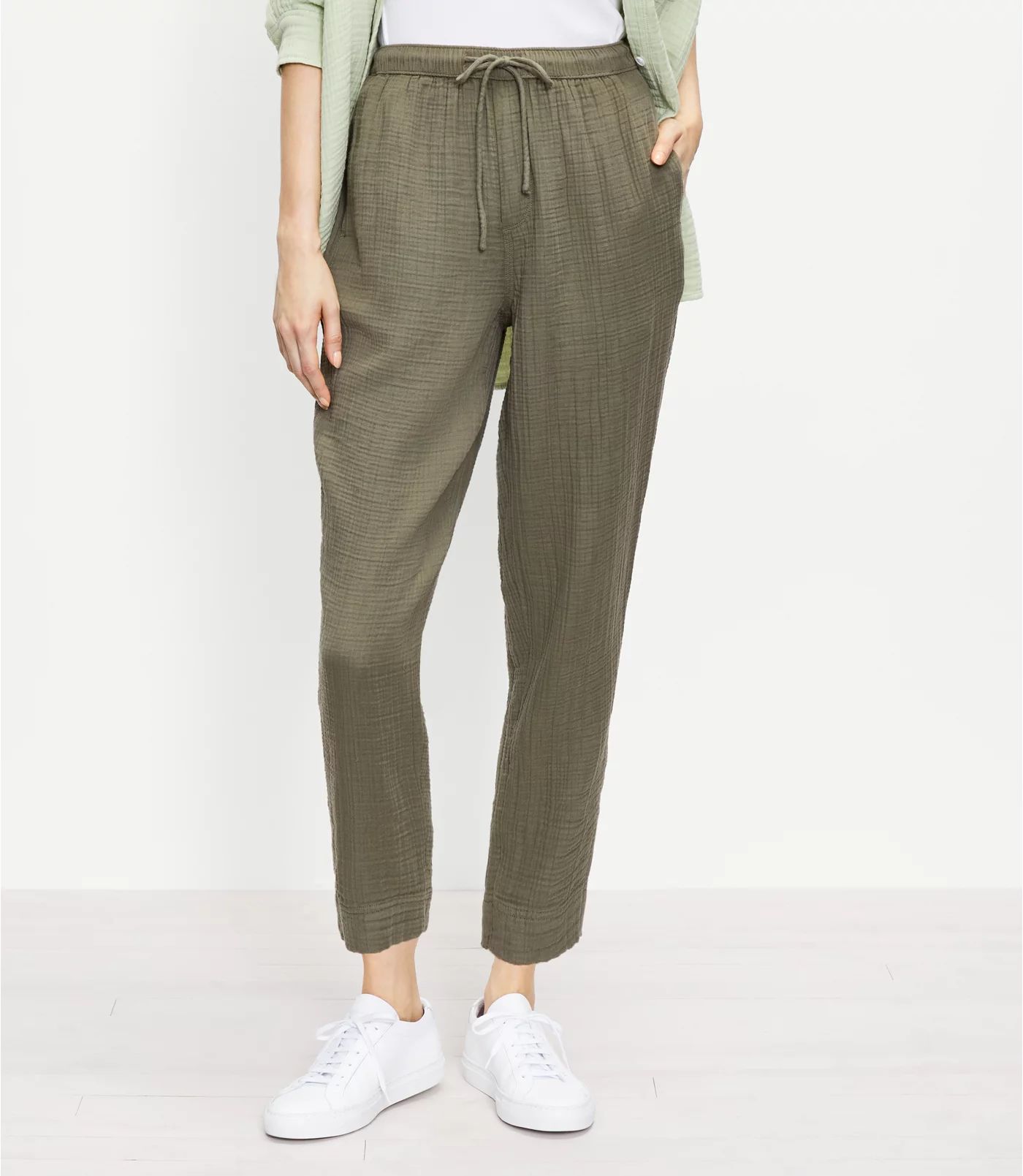 Lou & Grey Triple Cloth Pants | LOFT | LOFT