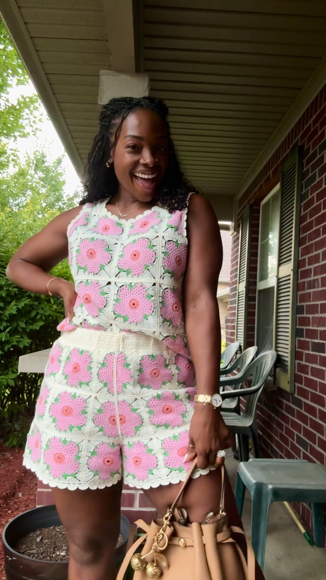 Found the cutest set to wear!! Love the crochet details  

#LTKStyleTip #LTKOver40 #LTKSeasonal