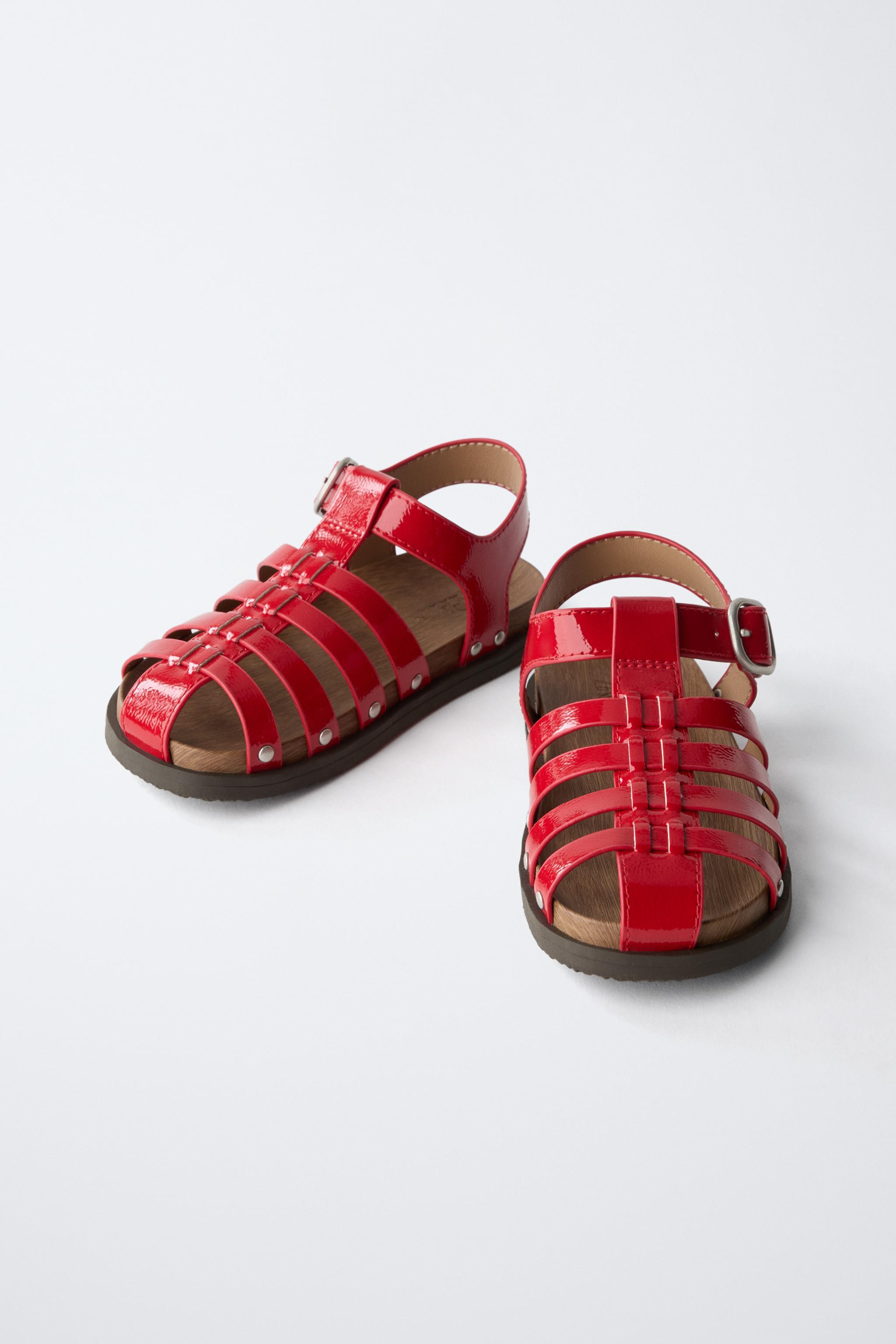 STUDDED FISHERMAN SANDALS | Zara US