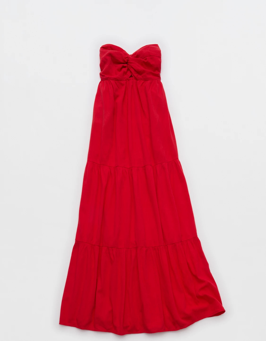 Aerie Strapless Cut Out Maxi Dress | Aerie