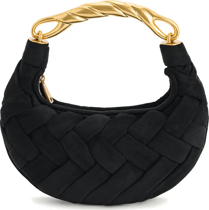 JW PEI Orla Woven Faux Suede Clutch | Nordstrom | Nordstrom