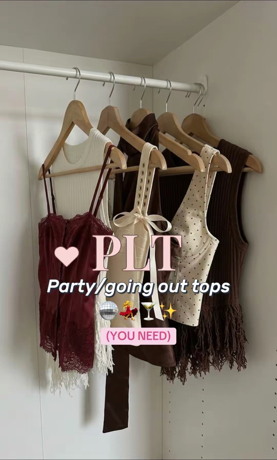 PLT party/going out tops✨