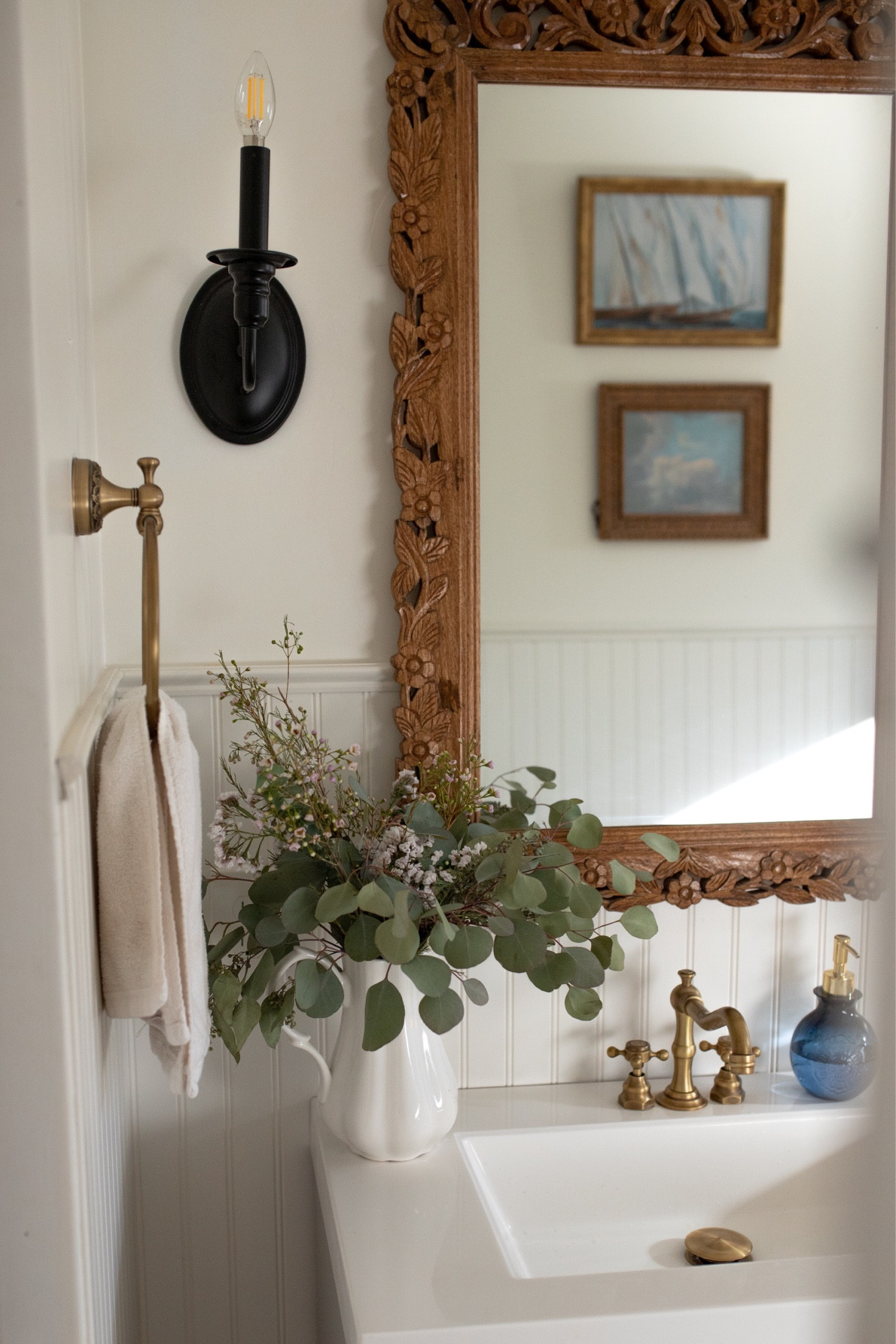 Timeless Vintage Bathroom🪞

#LTKstyletip #LTKhome #LTKFind