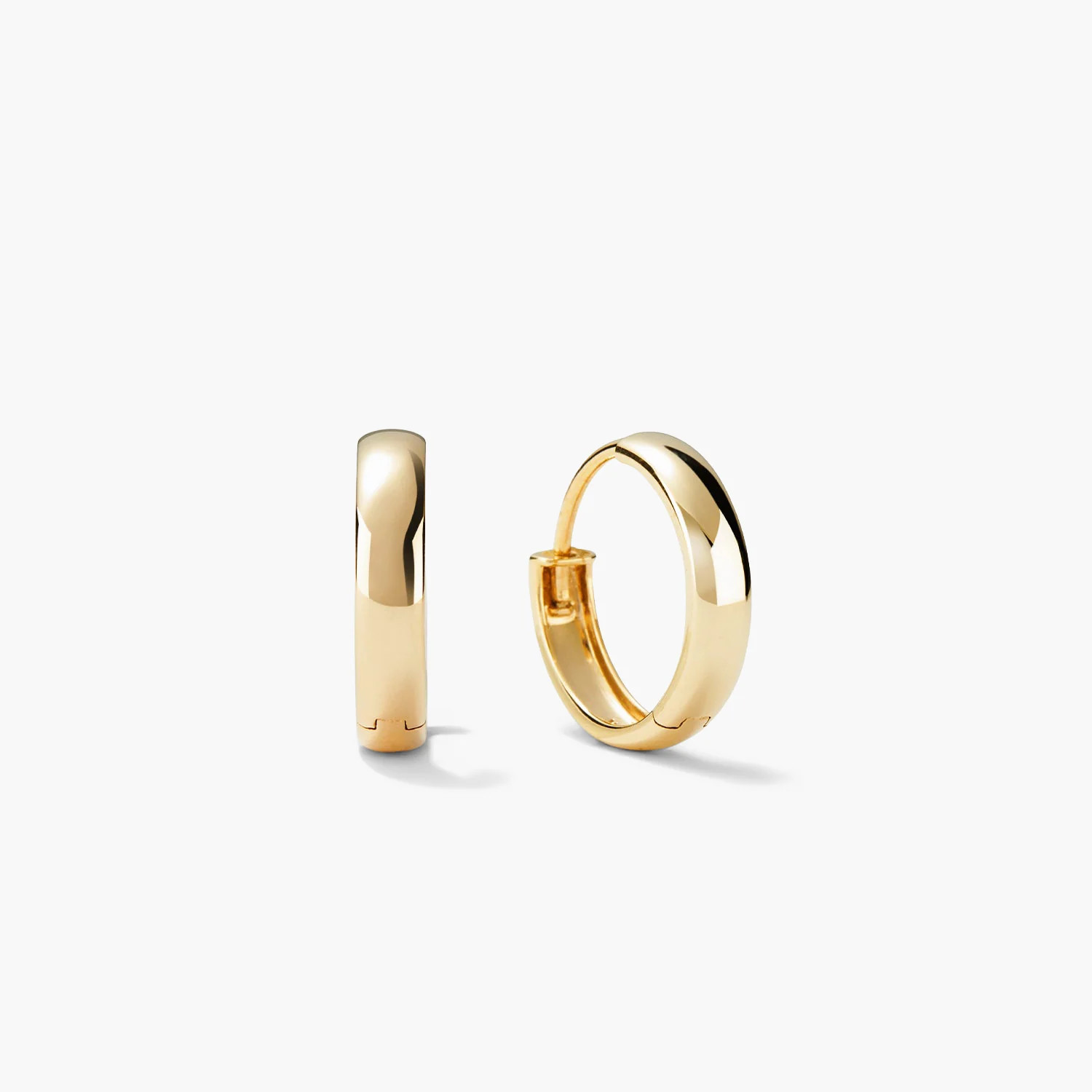 Bold Small Hoop Earrings - Jewelry | Mejuri | Mejuri Fine Crew