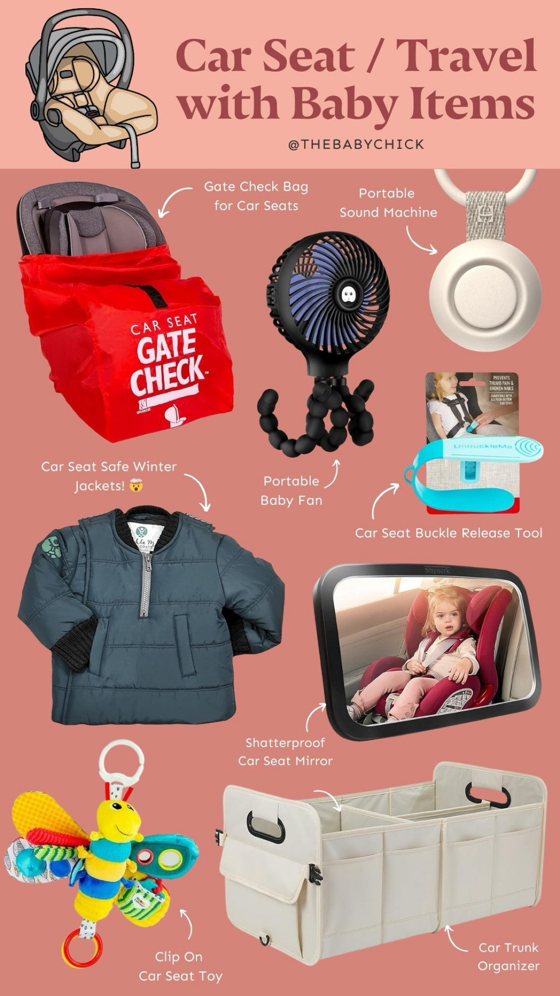 It’s car Seat Passenger Safety Week, so we thought we’d share some of our favorite car seat travel items when traveling with baby! 👶

#LTKBaby #LTKKids #LTKFamily
