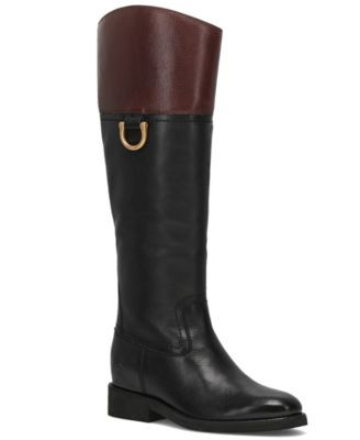 Frye Women's Quinn Riding Round Toe Boots - Merlot | Macy's