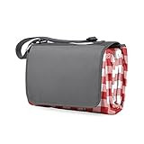 ONIVA - a Picnic Time Brand Outdoor Picnic Blanket Tote XL, Red/White Check | Amazon (US)