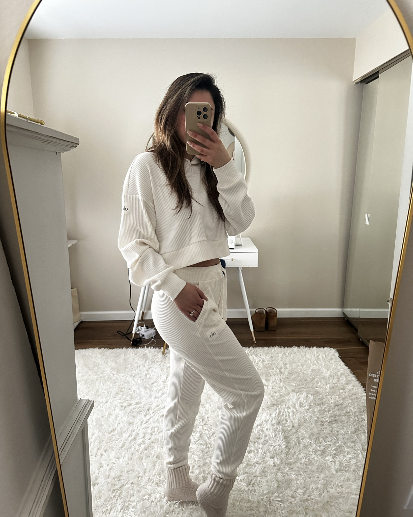 Cute cozy matching set, perfect for lounging at home, working from home or running errands 🤎

#LTKU #LTKWorkwear #LTKActive