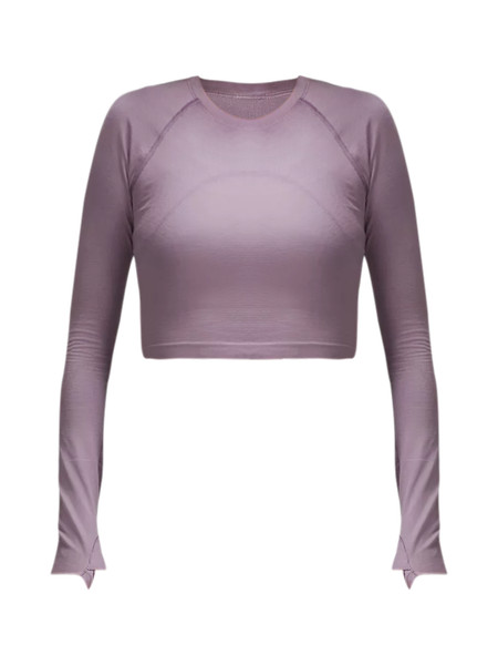 Swiftly Tech Cropped Long-Sleeve Shirt 2.0 | Lululemon (US)