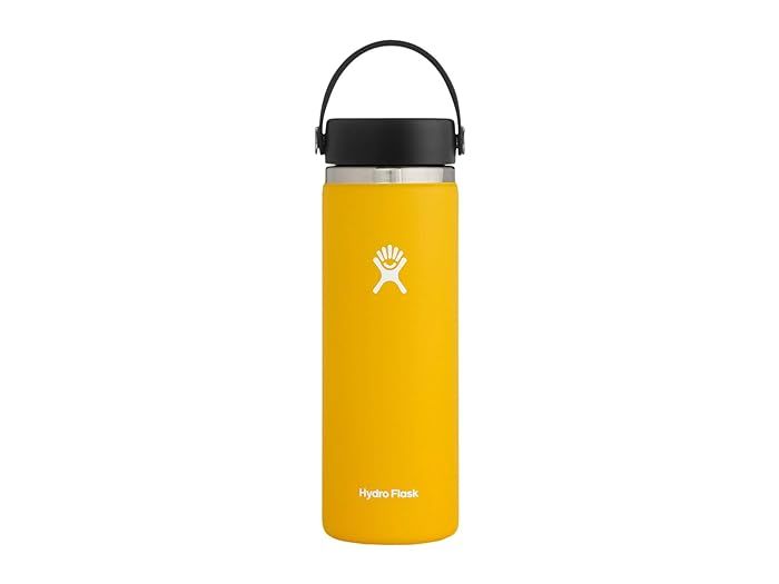 Hydro Flask 20 oz Wide Mouth with Flex Cap 2.0 (Sunflower) Individual Pieces Cookware | Zappos