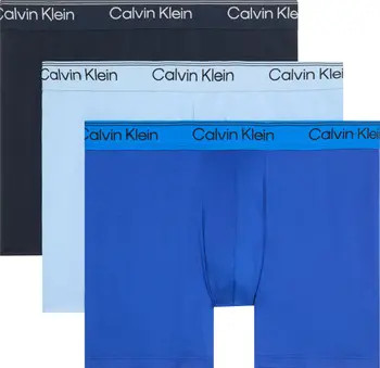 Calvin Klein Assorted 3-Pack Microfiber Boxer Briefs | Nordstrom | Nordstrom