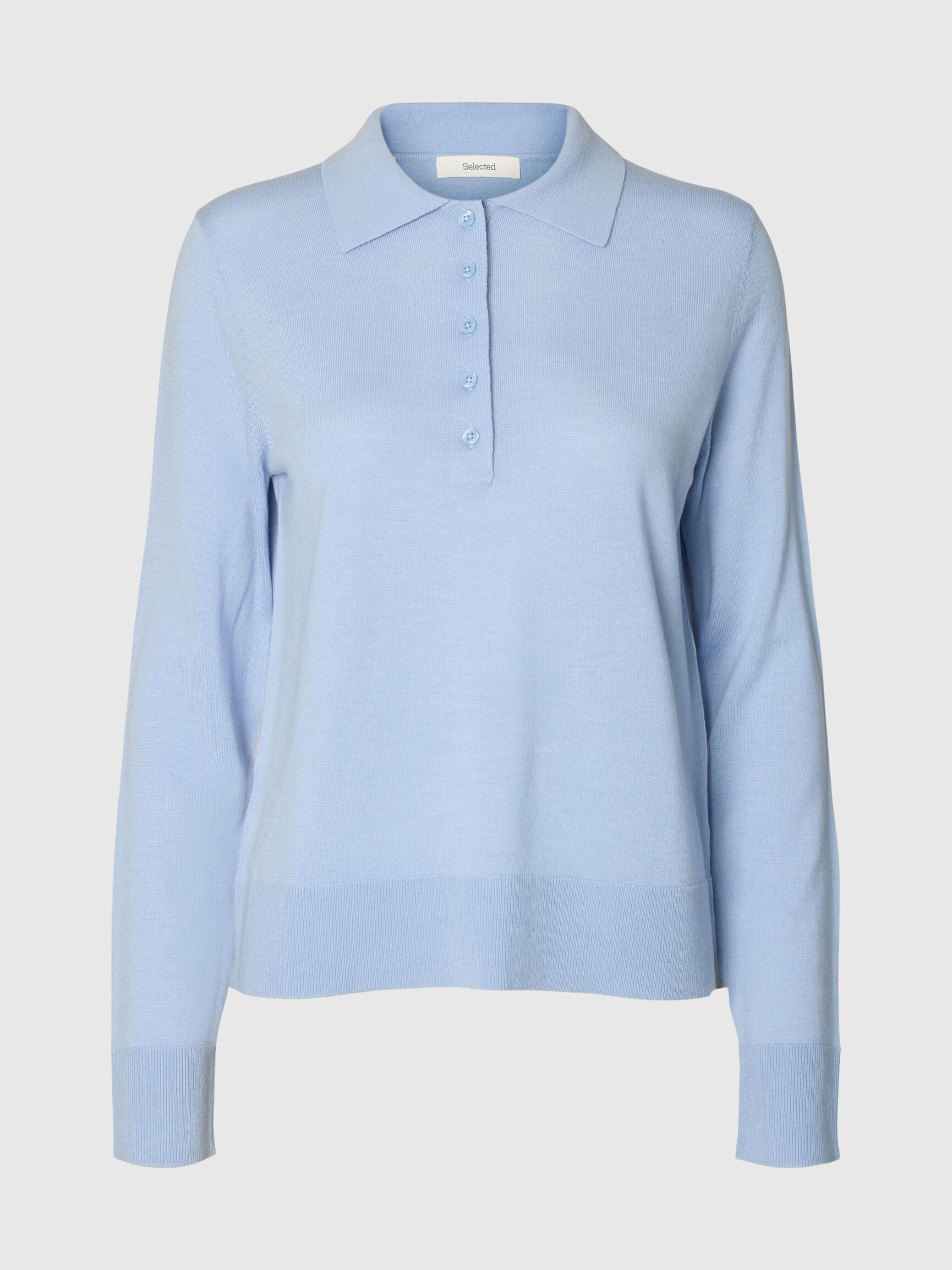 100 % MERINOULL STRIKKET POLOSKJORTE899,95 kr | Selected