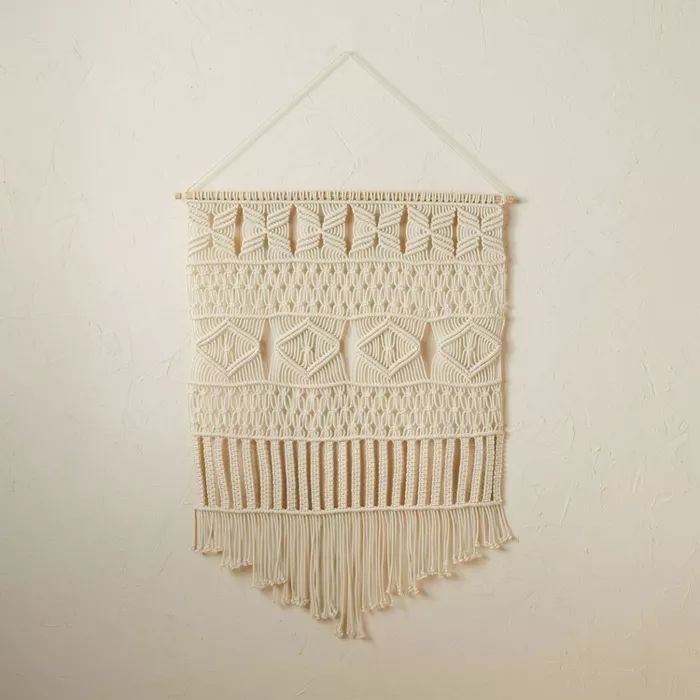 25" x 35" Macrame Wall Hanging Natural - Opalhouse™ designed with Jungalow™ | Target