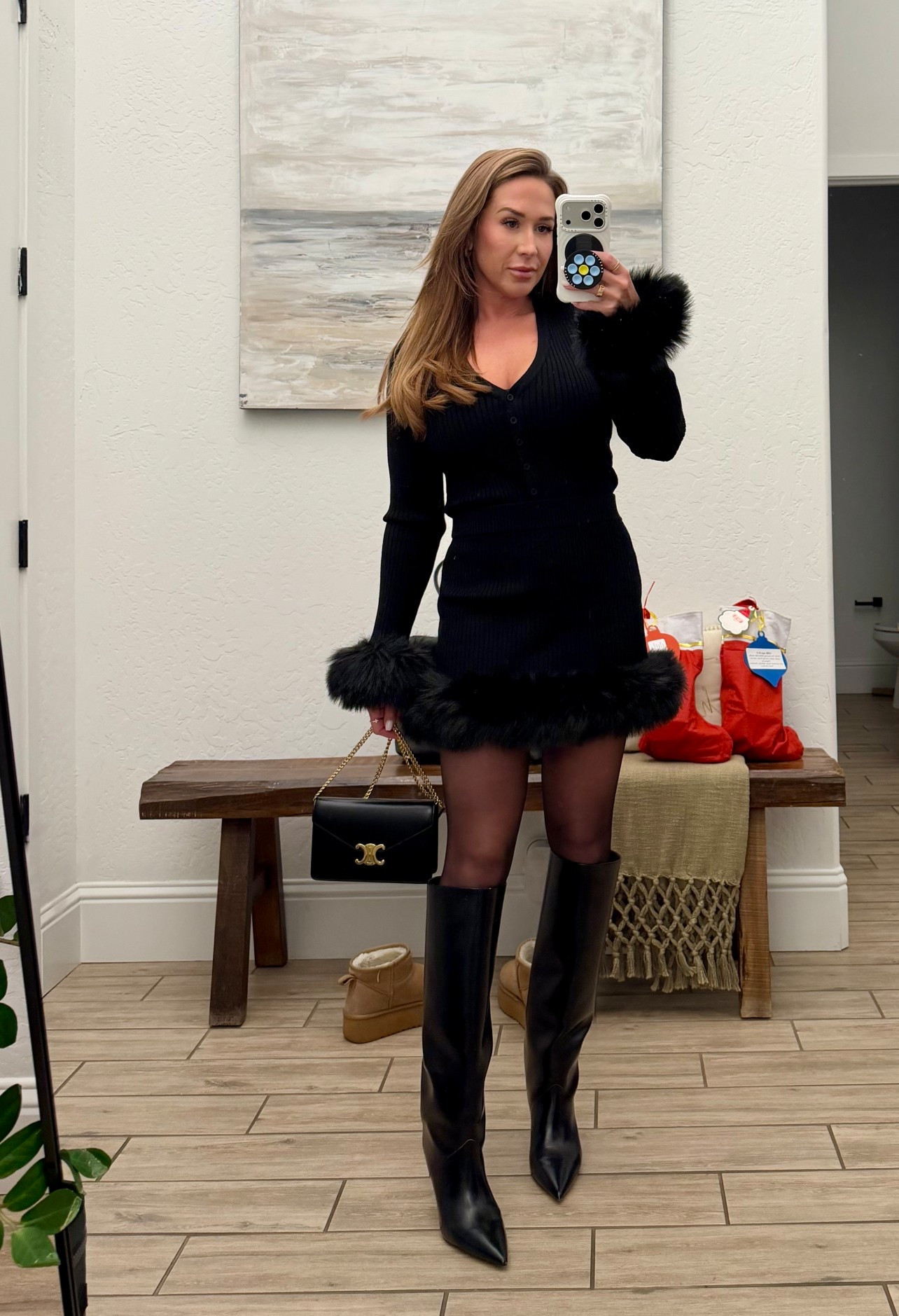 Faux fur, matching set, holiday party

#LTKHoliday