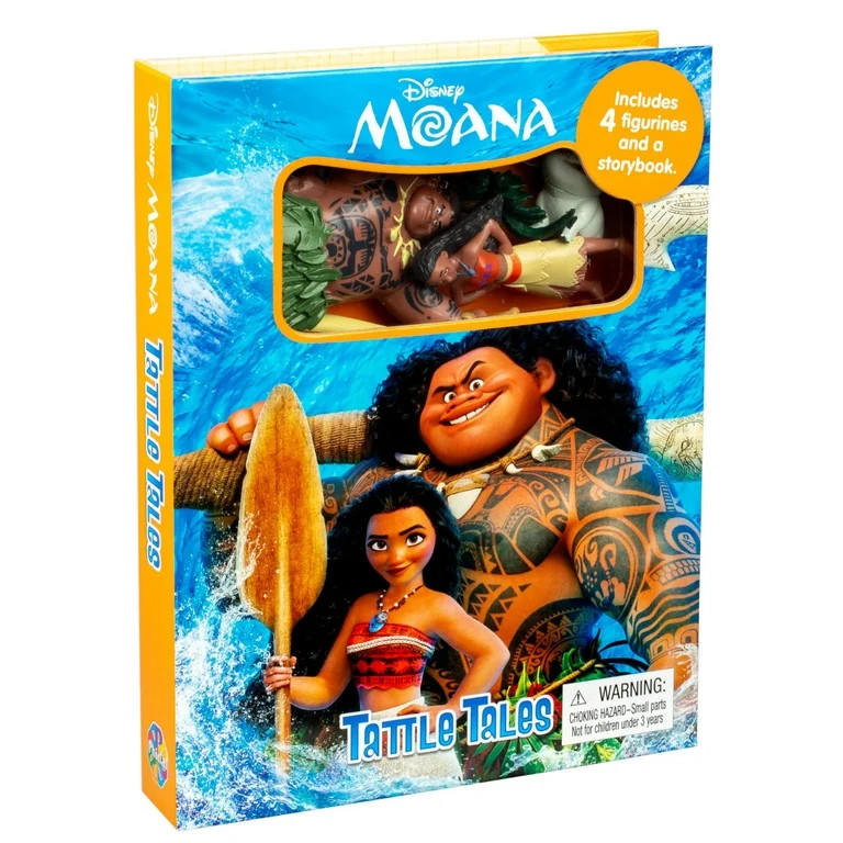 Tattle Tales Moana Walmart Exclusive (Board Book) | Walmart (US)