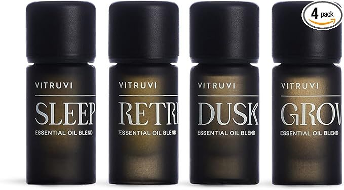 Vitruvi Rest Kit Blend Essential Oil | Calming Essential Oil Blends, 100% Pure | Sleep, Retreat, ... | Amazon (US)