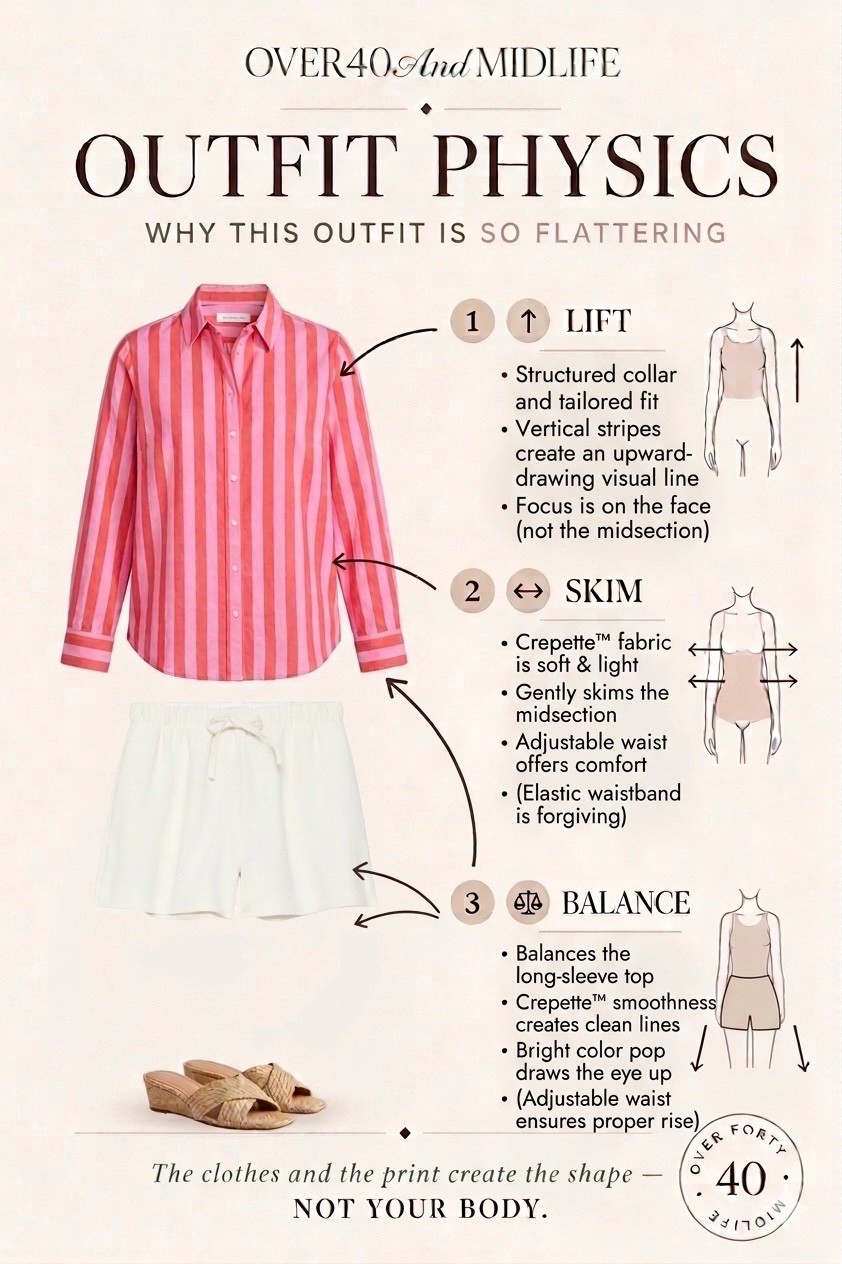 ✨Tap the bell, save and ❤️ for over 40 fashion, midlife style, midsize fashion and luxury looks for less. 

I stopped blaming my body and started choosing clothes built differently.
Lift. Skim. Balance. That’s the difference. 🤍

Make sure you are following alongside @over40andmidlife for midlife, midsize style. 👑 

⬇️Sizing information: 
Shorts large (size down if in between sizes.) 
Top medium (size down if in between sizes.) 

👑"Helping you look good, feel good!" - Lindsey Denver


⬇️Sizing information:
Wearing large 
(Size down if in between sizes.)

#LTKPlusSize #LTKMidsize #LTKOver40

Comment SHOP below to receive a DM with the link to this post on my LTK ⬇ https://liketk.it/6cKXK ltkover40 ltkvideo ltkplussize primeday2022 trgtdealday2022 ltkxprimeday ltkxprime ltkmidsize

Comment SHOP below to receive a DM with the link to this post on my LTK ⬇ https://liketk.it/6cMTu ltkover40 ltkvideo ltkplussize primeday2022 trgtdealday2022 ltkxprimeday ltkxprime ltkmidsize
