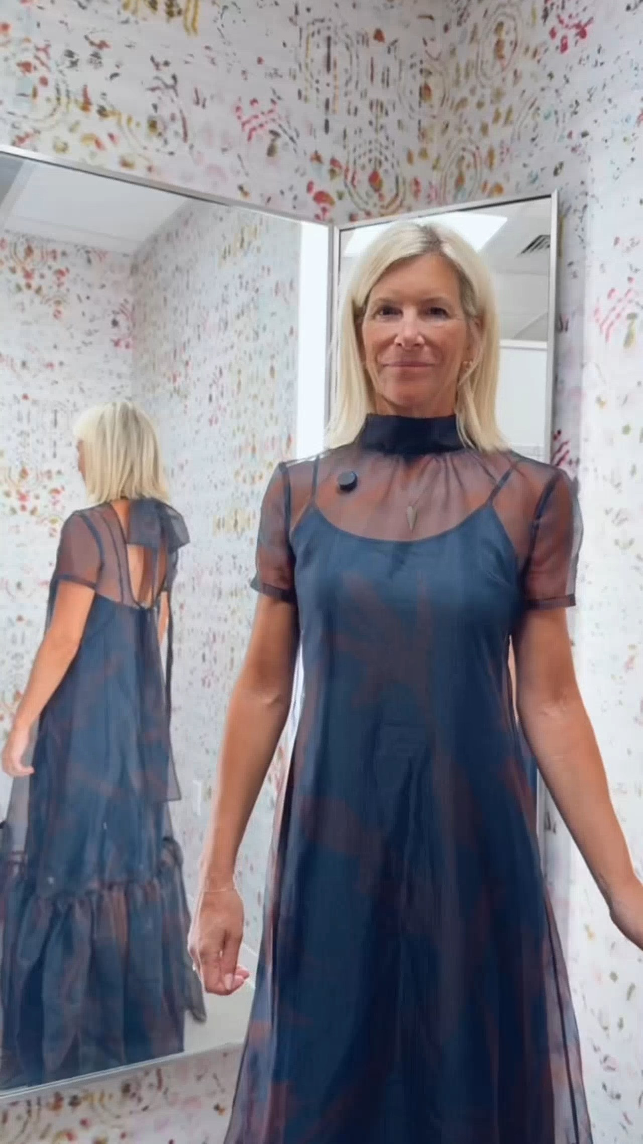 This dress completely changed my mind the second I tried it on. Special occasion dress, holiday party dress, unique black dress, statement dress, elegant evening outfit, wedding guest dress, and feminine ruffle details. 

 