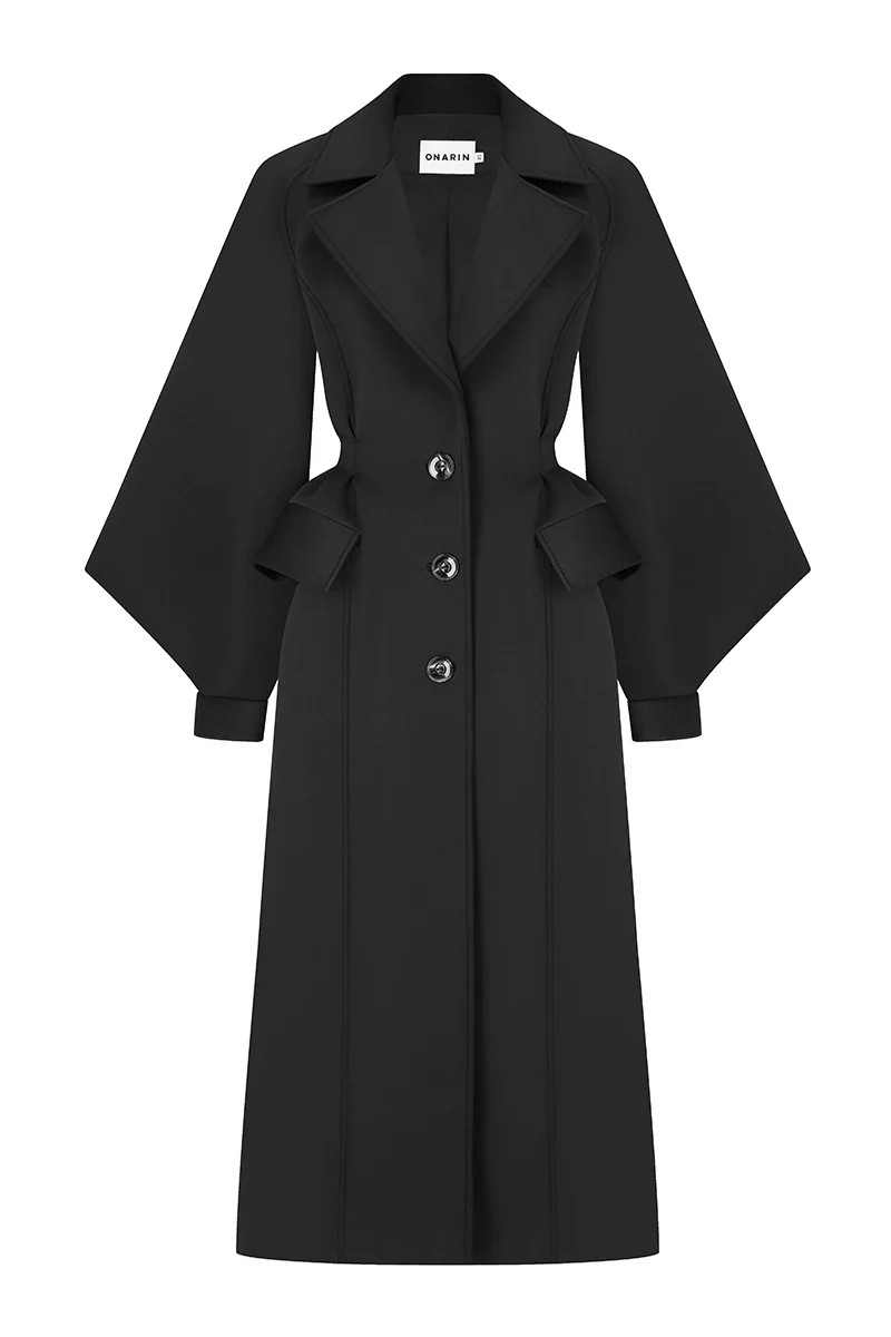 MS. DOLL BLACK COAT | Stolen Stores | CULT MIA | CULT MIA UK LTD