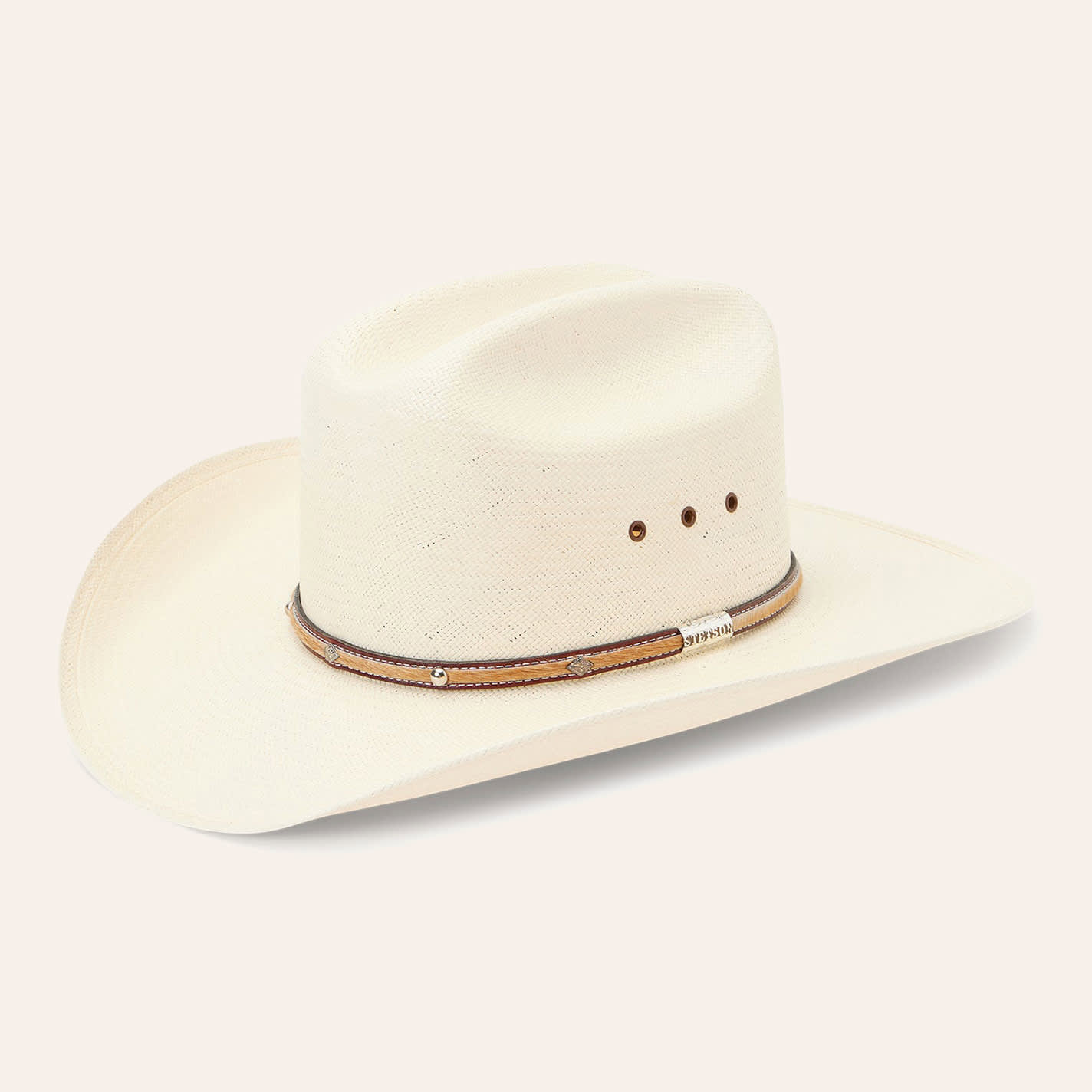 Stetson 10X Angus Straw Cowboy Hat - Men's  - 71/8 - From Cavender's | Cavender's