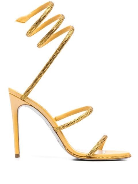 Cleo crystal-embellished sandals | Farfetch Global