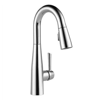 Delta 9913-DST Chrome Essa Pull-Down Bar/Prep Faucet with Magnetic Docking Spray Head - Includes ... | Build.com, Inc.