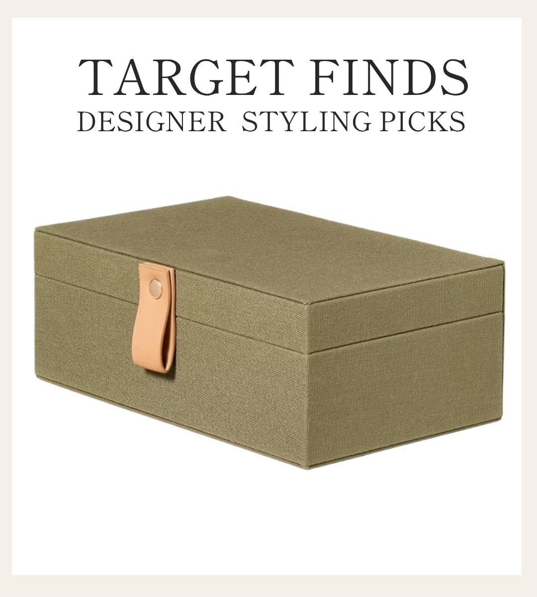 Also have been loving these stacking boxes! 