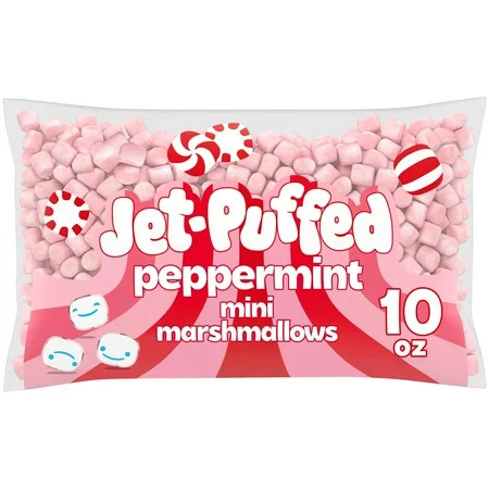 Jet-Puffed Peppermint Mini Marshmallows, 10 oz. Bag | Walmart (US)