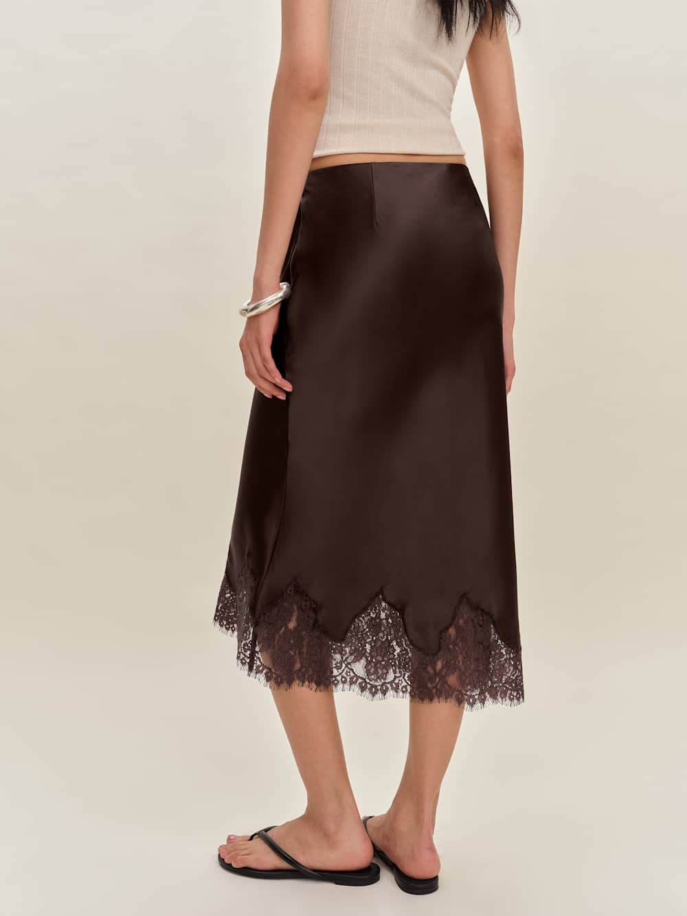 Carolina Silk Skirt | Reformation (Global)