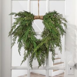 Oval Cedar Wreath | Antique Farm House