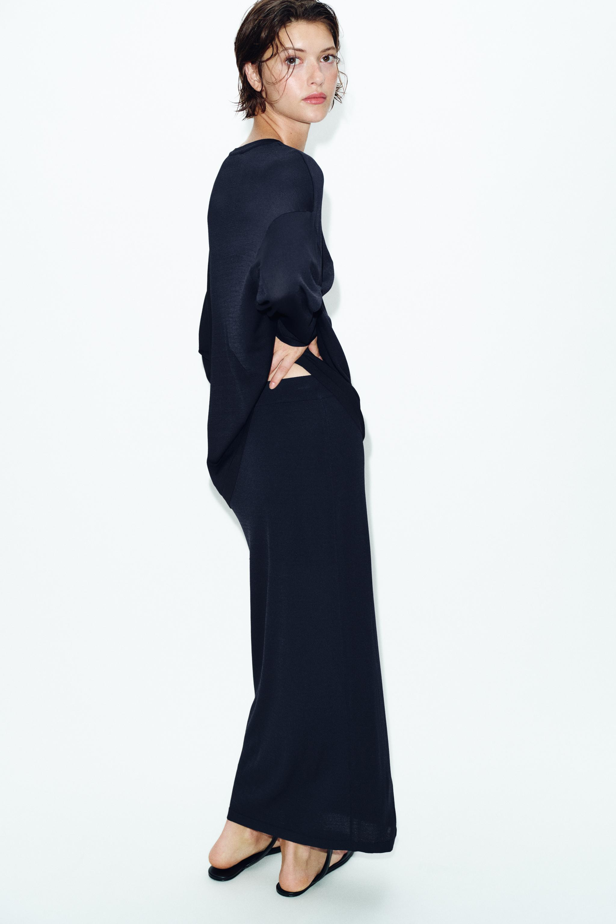 FINE KNIT MIDI SKIRT | Zara UK