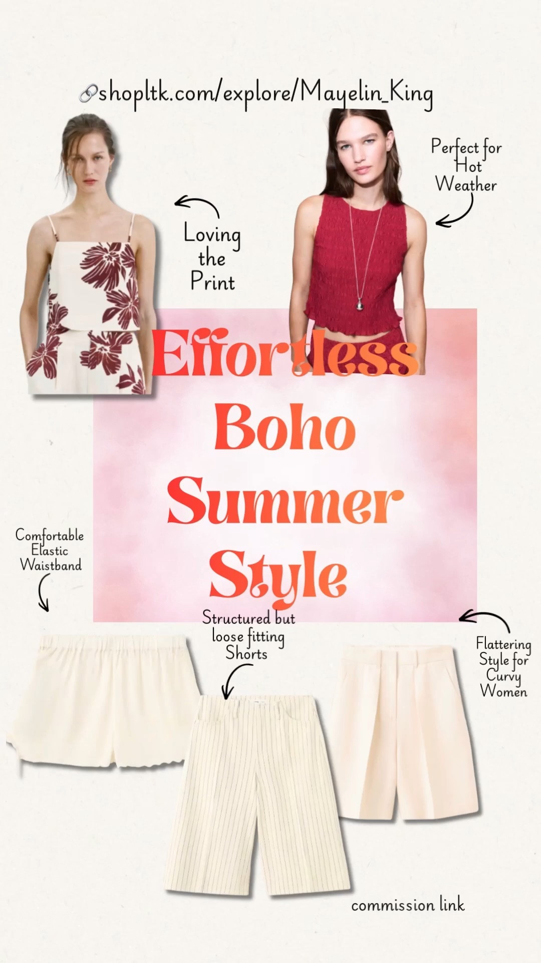 summer outfits
Effortless Boho Summer Style | Understated Outfits You’ll Want Too


Keywords: boho summer outfits, effortless bohemian style, flowy summer fashion, chic casual outfits, lightweight boho looks, earthy tone outfit inspo
#fashion #bohostyle #summeroutfits

#LTKootd #LTKSeasonal