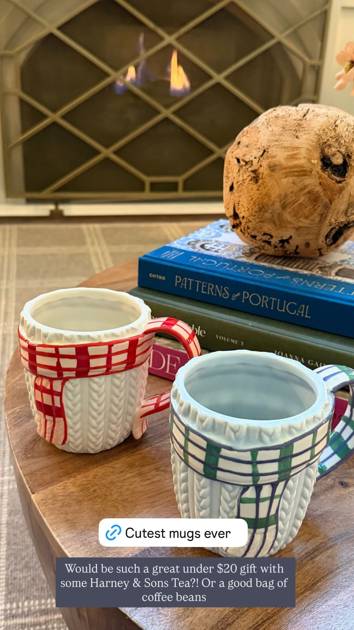 I love these Anthro mugs!

anthropologie l mugs l christmas mugs l gift idea 

 