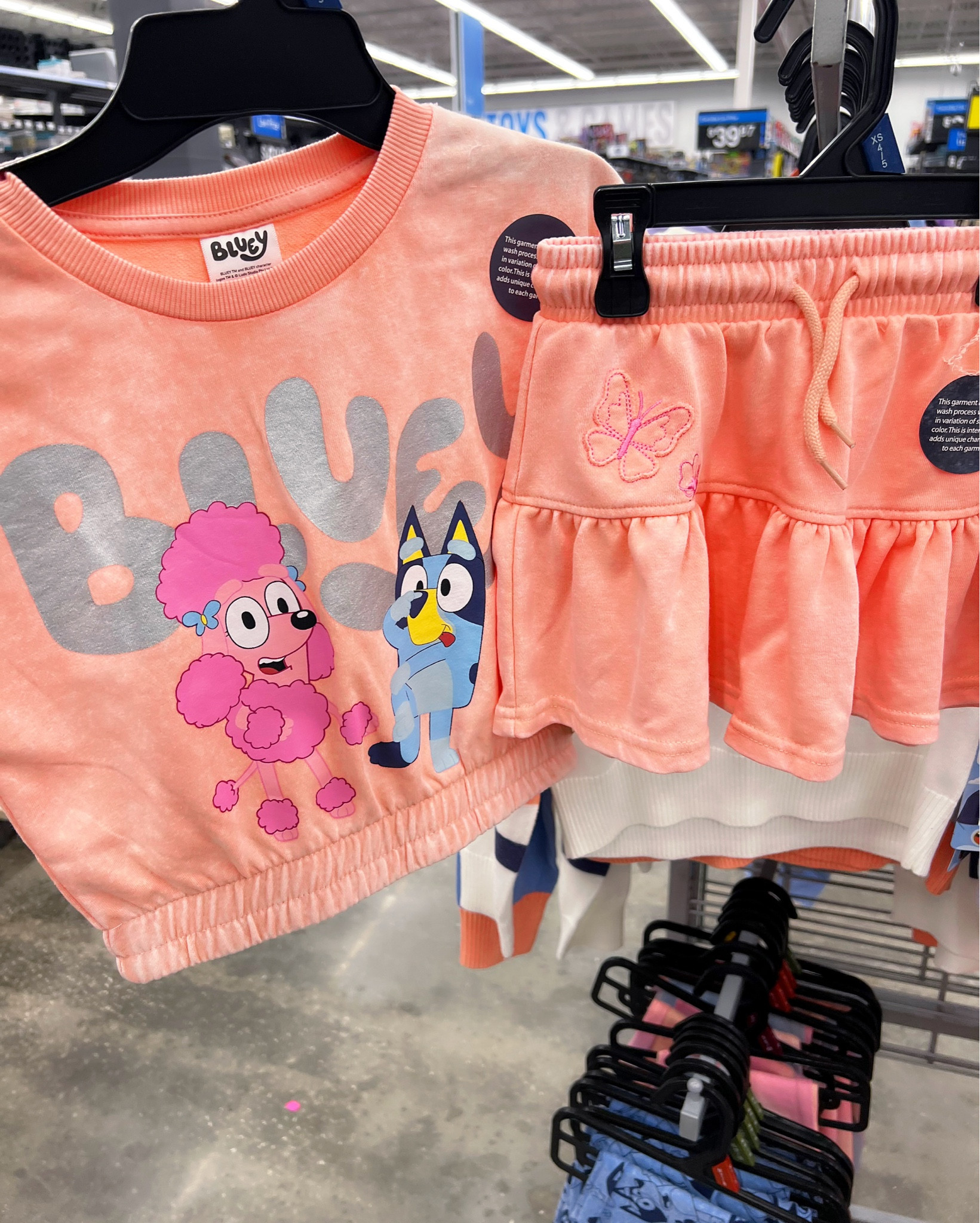 BLUEY GIRLS OOTD’s at Walmart 🩵🩷🧡 Sizes 4-16 

#bluey #walmart #girlsclothes #kidsclothes #walmartstyle 

#LTKStyleTip #LTKKids #LTKSeasonal