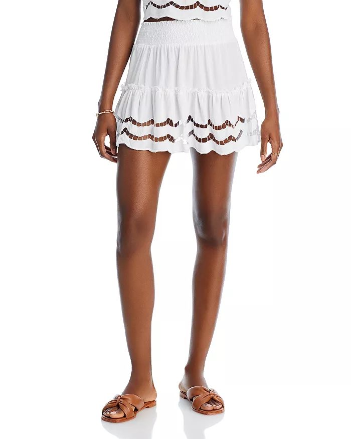 Francesca Ruffle Mini Skirt | Bloomingdale's (US)