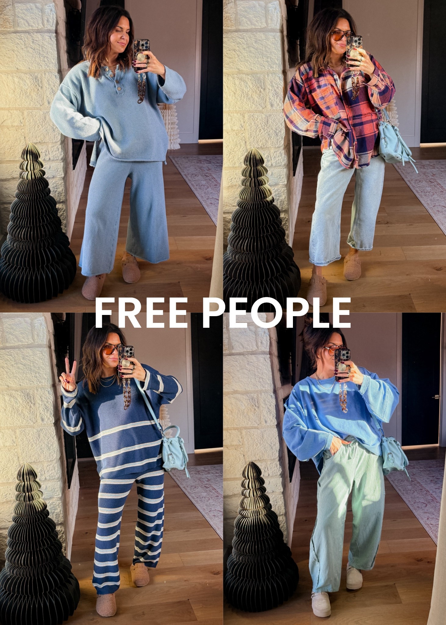 Some new finds from Free People!
I get and XL in all tops & sets. 
Jeans: TTS
pull on barrel pant: XL


#LTKFindsUnder100 #LTKSaleAlert #LTKMidsize