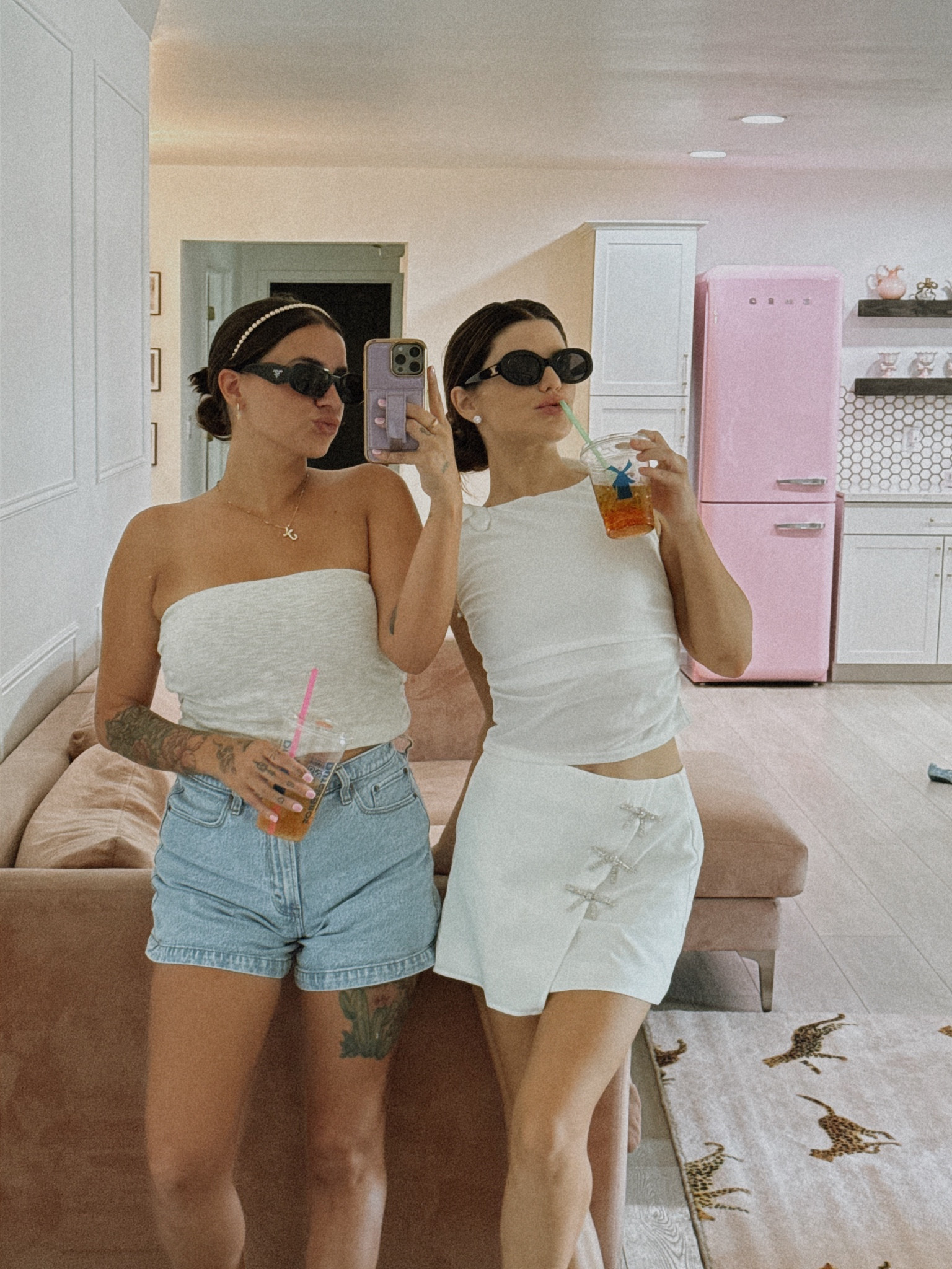 #ootd wearing large in the top, 10/30 in the denim shorts 💞

#LTKFindsUnder100 #LTKFindsUnder50 #LTKSaleAlert