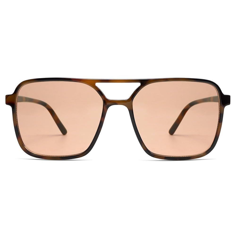 SOJOS Trendy Vintage Aviator Square Sunglasses For Womens Mens Retro 70s UV400 Women Sun Glasses ... | Amazon (US)