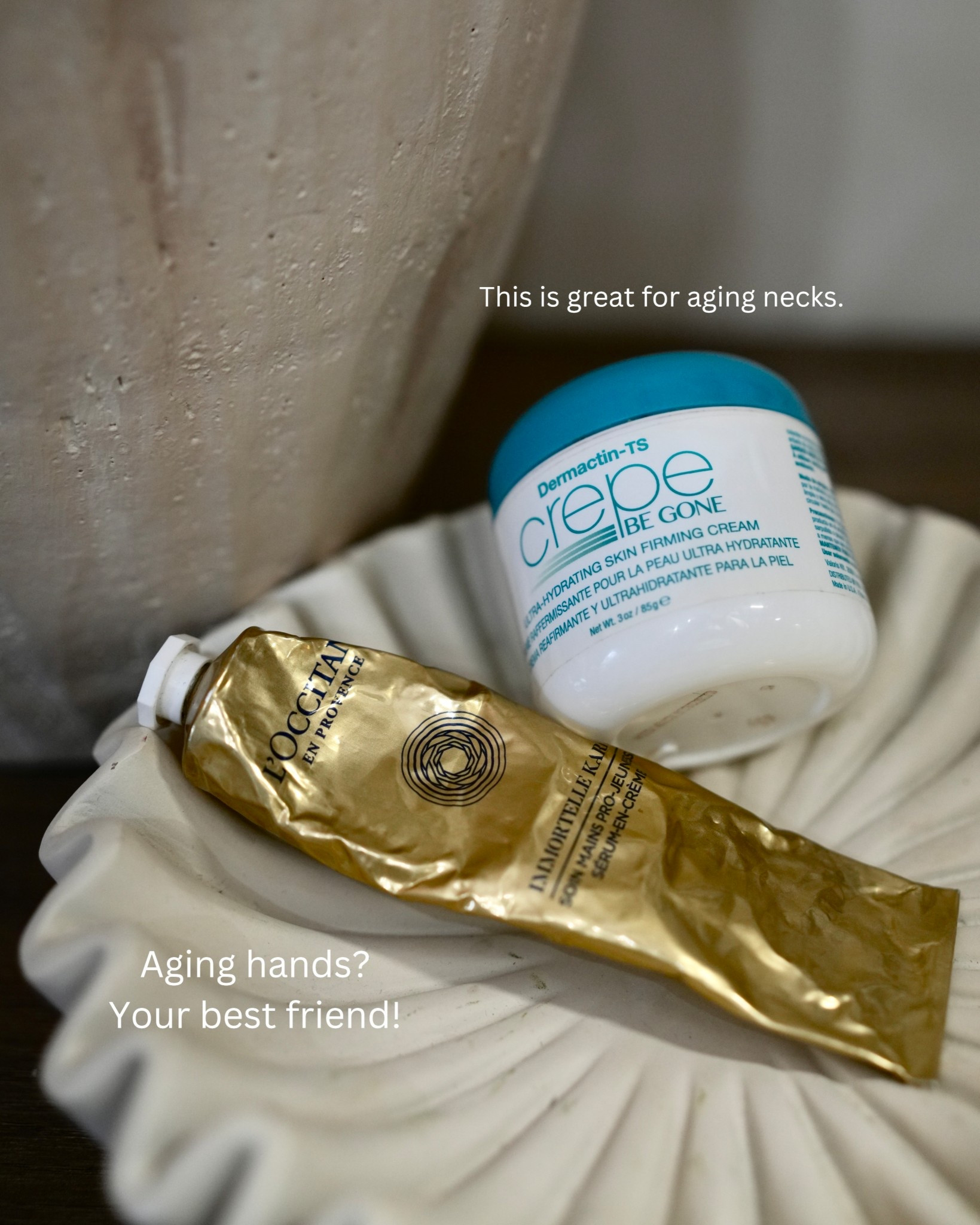 Aging hands and neck? 

#LTKmomlife #LTKOver40 #LTKselfcare