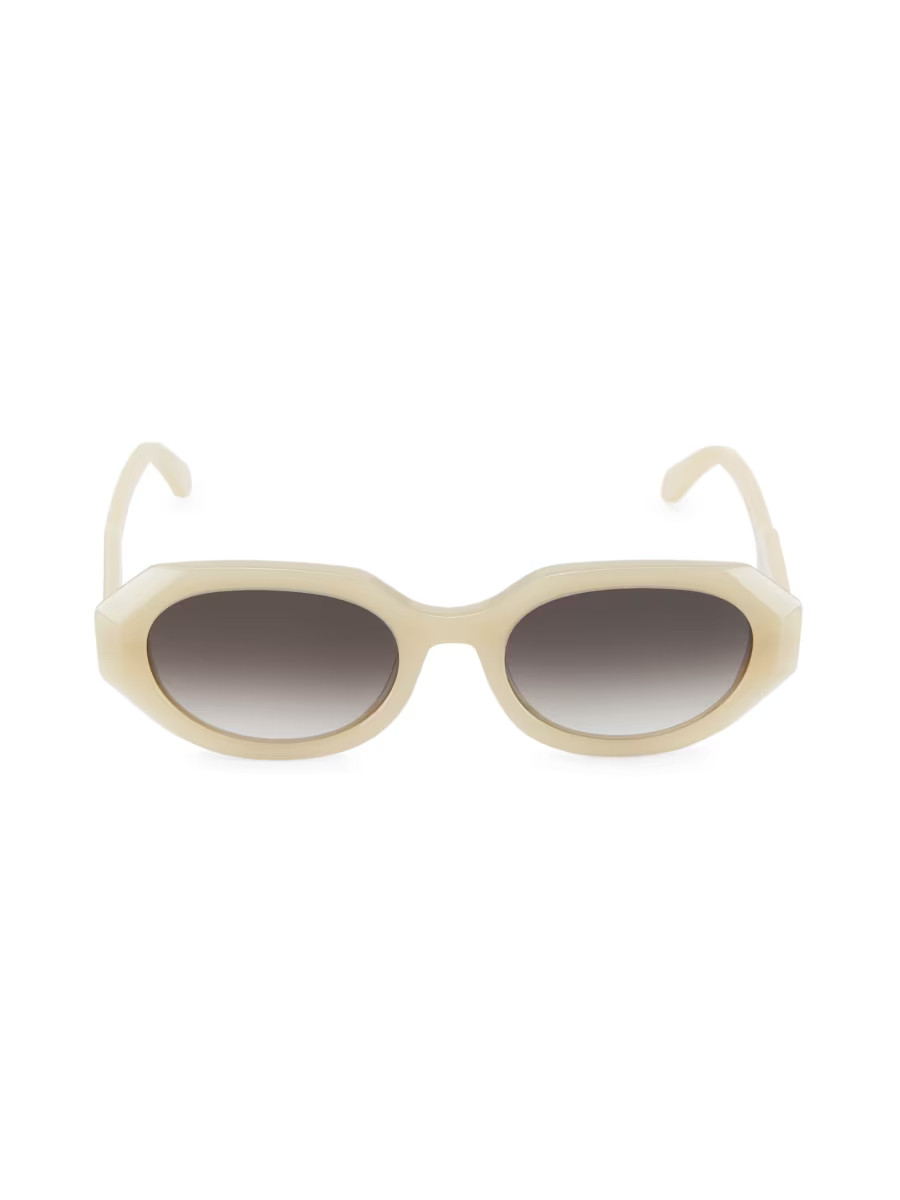 Danae 53MM Round Sunglasses | Saks Fifth Avenue