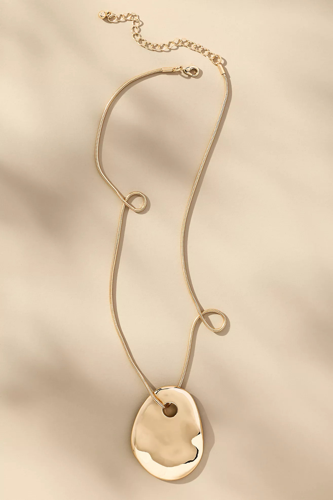 Delicate Sleek Pendant Necklace | Anthropologie (US)