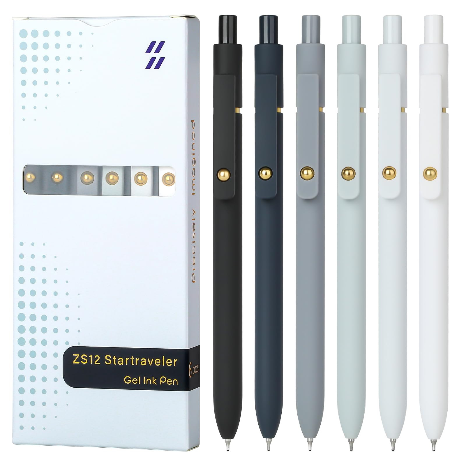 Ddaowanx Gel Pens, 0.7mm Quick Dry Black Ink,Fine Point Smooth Writing Pens,Office School Supplie... | Amazon (US)