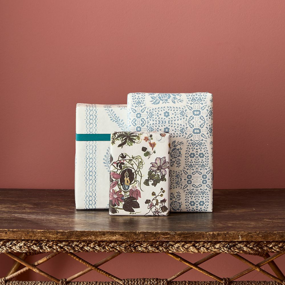 Handmade Recycled Wrapping Paper, Set of 3 | GreenRow