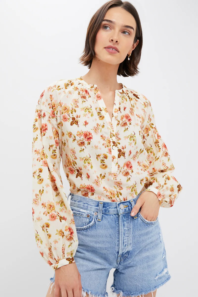 Romantic Floral Camden Blouse | Tuckernuck (US)